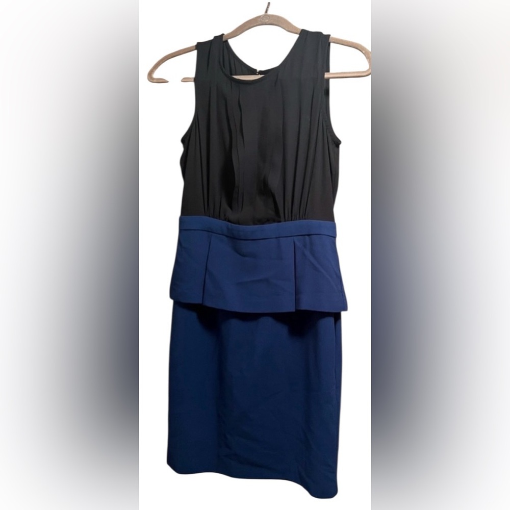 Blue & black BCBG “Carrie” dress Size 4 Y2K #10184